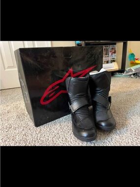Alpinestars Stella Valencia WP Black Boot Box